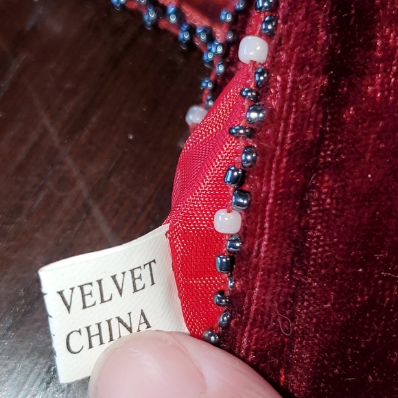 Vintage Velvet Bag - Picture 6 of 6